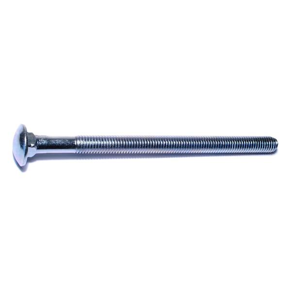 Midwest Fastener Carriage Bolt, Square Neck, 13 (Coarse), 7-1/2 in L, Steel, Zinc Plated, 25 PK 01152 - main